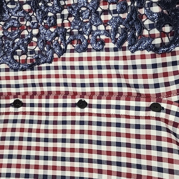 Antonio Marras Check Embellished Shirt (SZ 40) - Picture 16 of 17